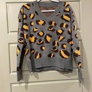 Leopard Print Sweater